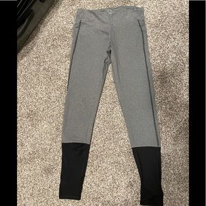 Champion gray and black block legging